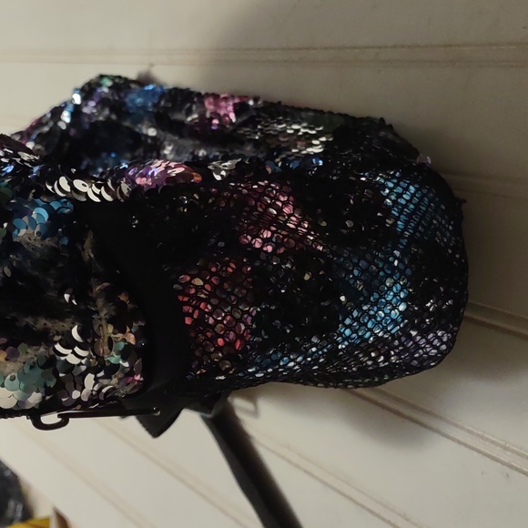 Style Lab Girl Sequins book bag - Picture 3 of 5
